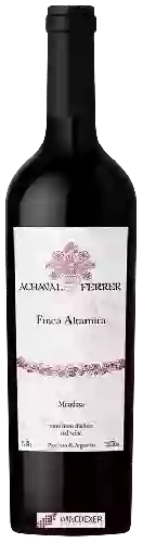 Winery Achaval-Ferrer Winery Achaval-Ferrer