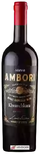 Winery Ambori (ამბორი) - Limited Edition Khvanchkara Red Semisweet (ხვანკაჩარა წითელი ნახევრად ტკბილი)