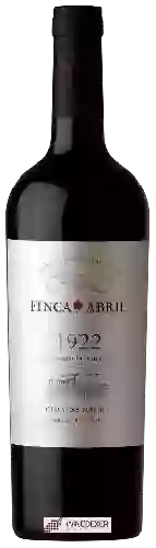 Winery Finca Abril - 1922 La Consulta Vineyard Gran Reserva Old Vine Malbec