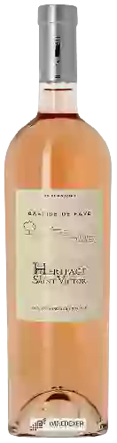 Winery Bastide de Fave - Héritage de Saint Victor Rouge