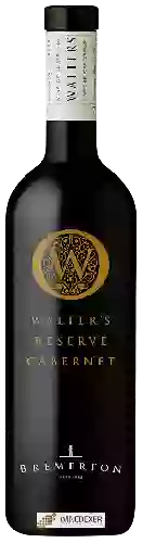 Winery Bremerton - Walter's Reserve Cabernet