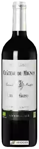 Winery Baron de Montfort - Chateau du Mignon Saint-Émilion Grand Cru