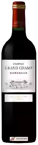 Château Grand Champs - Bordeaux