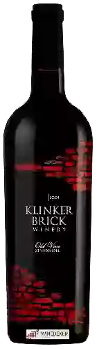 Winery Klinker Brick - Old Vine Zinfandel