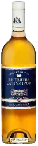 Winery Le Tertre du Lys d'Or - Cuvée d'Exception Sauternes