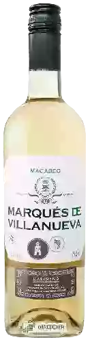 Winery Marques de Villanueva - Macabeo Cari&ntildeena