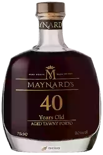 Winery Maynard's - 40 Years Old Aged Tawny Port