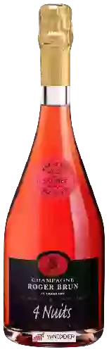 Winery Roger Brun - 4 Nuits Rosé de Saignée Brut Nature Champagne Grand Cru 'Aÿ'